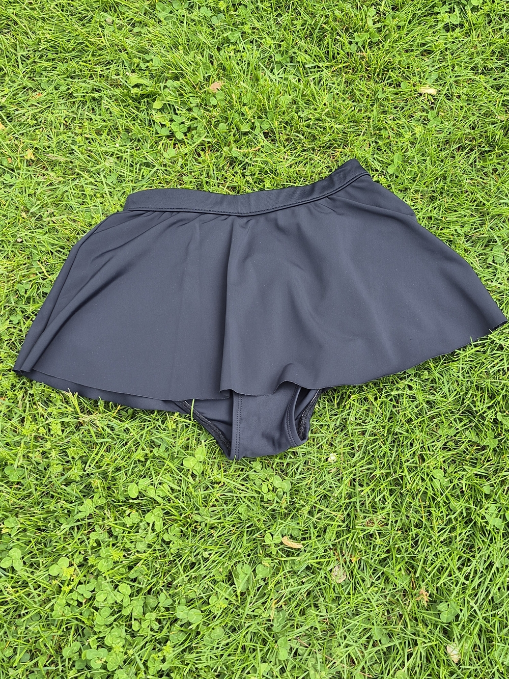 VINTAGE Anne Cole Black Swim Skirt 10 - Picture 8 of 14